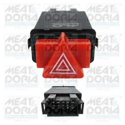 Warnblinkschalter MEAT & DORIA 23652