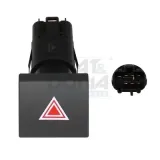 Warnblinkschalter 12 V MEAT & DORIA 23677