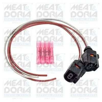 Kabelreparatursatz, Kennzeichenleuchte Kennzeichenbeleuchtung MEAT & DORIA 25142