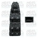 Schalter, Fensterheber vorne links MEAT & DORIA 26005