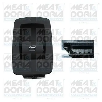 Schalter, Fensterheber hinten links hinten rechts MEAT & DORIA 26012