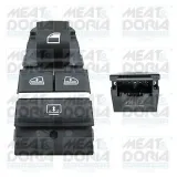 Schalter, Fensterheber hinten links MEAT & DORIA 26015