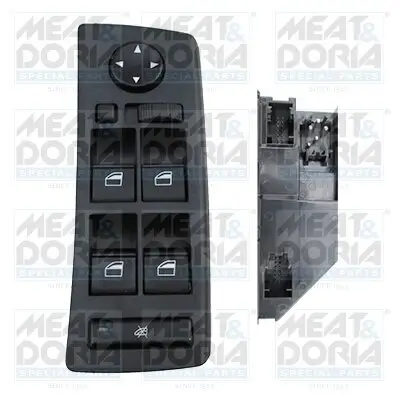 Schalter, Fensterheber vorne links MEAT & DORIA 26016 Bild Schalter, Fensterheber vorne links MEAT & DORIA 26016