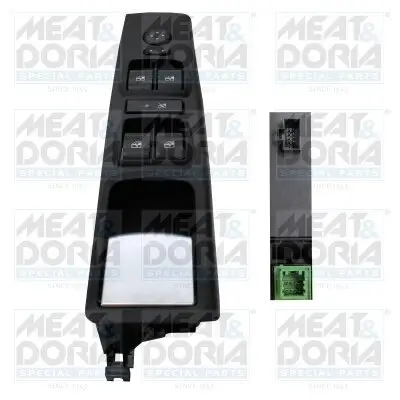 Schalter, Fensterheber vorne links MEAT & DORIA 26034