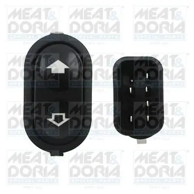 Schalter, Fensterheber vorne links MEAT & DORIA 26047
