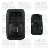 Schalter, Fensterheber hinten links MEAT & DORIA 26070