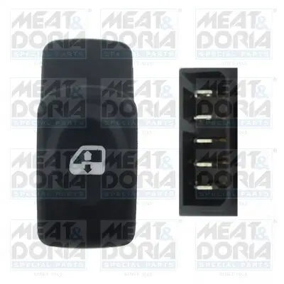 Schalter, Fensterheber hinten links MEAT & DORIA 26097 Bild Schalter, Fensterheber hinten links MEAT & DORIA 26097