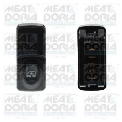 Schalter, Fensterheber 12 V vorne rechts MEAT & DORIA 26098
