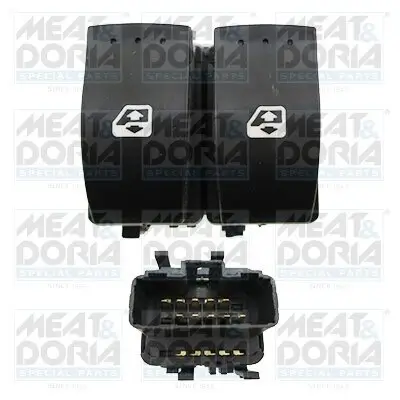 Schalter, Fensterheber vorne links MEAT & DORIA 26104 Bild Schalter, Fensterheber vorne links MEAT & DORIA 26104