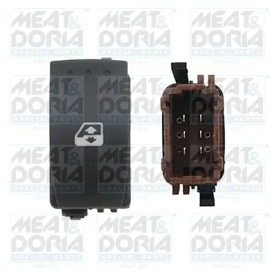Schalter, Fensterheber vorne rechts MEAT & DORIA 26106 Bild Schalter, Fensterheber vorne rechts MEAT & DORIA 26106