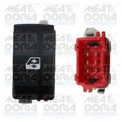 Schalter, Fensterheber 12 V vorne rechts MEAT & DORIA 26108 Bild Schalter, Fensterheber 12 V vorne rechts MEAT & DORIA 26108