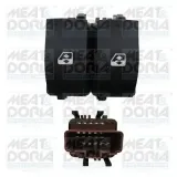 Schalter, Fensterheber vorne links MEAT & DORIA 26109