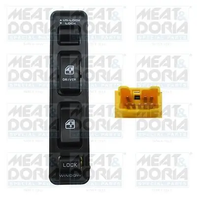 Schalter, Fensterheber vorne links MEAT & DORIA 26113