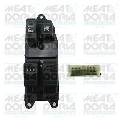 Schalter, Fensterheber vorne links MEAT & DORIA 26121 Bild Schalter, Fensterheber vorne links MEAT & DORIA 26121