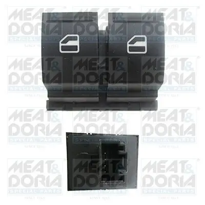 Schalter, Fensterheber vorne links MEAT & DORIA 26128 Bild Schalter, Fensterheber vorne links MEAT & DORIA 26128