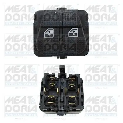 Schalter, Fensterheber vorne rechts MEAT & DORIA 26132