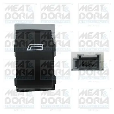 Schalter, Fensterheber vorne rechts MEAT & DORIA 26141 Bild Schalter, Fensterheber vorne rechts MEAT & DORIA 26141