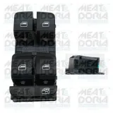 Schalter, Fensterheber vorne links MEAT & DORIA 26144