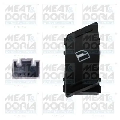 Schalter, Fensterheber hinten links MEAT & DORIA 26154