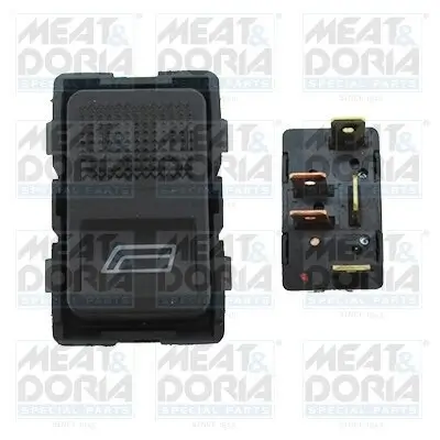 Schalter, Fensterheber hinten links MEAT & DORIA 26156 Bild Schalter, Fensterheber hinten links MEAT & DORIA 26156
