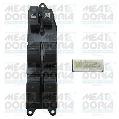 Schalter, Fensterheber vorne links MEAT & DORIA 26168 Bild Schalter, Fensterheber vorne links MEAT & DORIA 26168