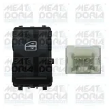 Schalter, Fensterheber 12 V vorne rechts MEAT & DORIA 26173