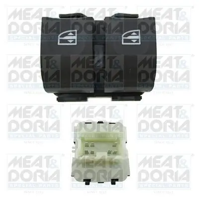 Schalter, Fensterheber vorne links MEAT & DORIA 26184 Bild Schalter, Fensterheber vorne links MEAT & DORIA 26184