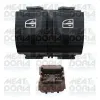 Schalter, Fensterheber vorne links MEAT & DORIA 26185