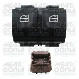 Schalter, Fensterheber vorne links MEAT & DORIA 26185