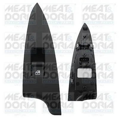 Schalter, Fensterheber hinten links MEAT & DORIA 26229 Bild Schalter, Fensterheber hinten links MEAT & DORIA 26229