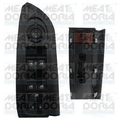 Schalter, Fensterheber vorne links MEAT & DORIA 26265 Bild Schalter, Fensterheber vorne links MEAT & DORIA 26265