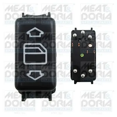 Schalter, Fensterheber vorne links MEAT & DORIA 26324