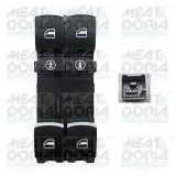 Schalter, Fensterheber vorne links MEAT & DORIA 26327