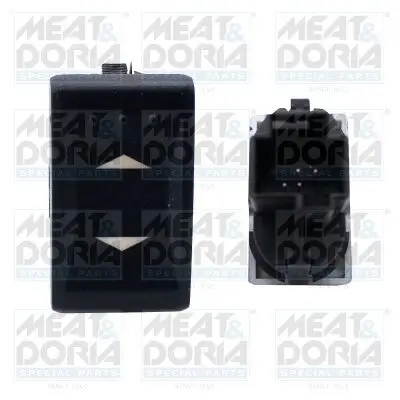 Schalter, Fensterheber vorne rechts MEAT & DORIA 26328