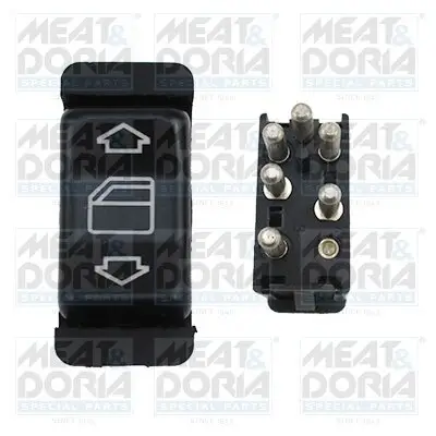 Schalter, Fensterheber hinten links MEAT & DORIA 26341 Bild Schalter, Fensterheber hinten links MEAT & DORIA 26341
