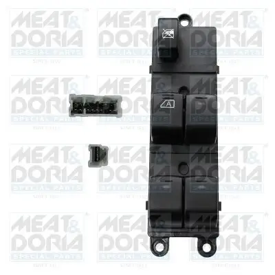 Schalter, Fensterheber vorne links MEAT & DORIA 26444