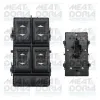 Schalter, Fensterheber 12 V vorne links MEAT & DORIA 26446