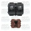 Schalter, Fensterheber 12 V vorne links MEAT & DORIA 26470