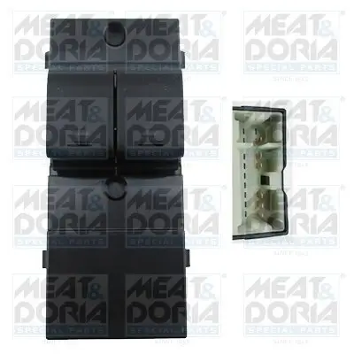 Schalter, Fensterheber vorne links MEAT & DORIA 26473