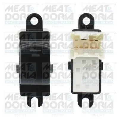 Schalter, Fensterheber 12 V hinten rechts MEAT & DORIA 26475