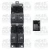 Schalter, Fensterheber 12 V vorne links MEAT & DORIA 26480