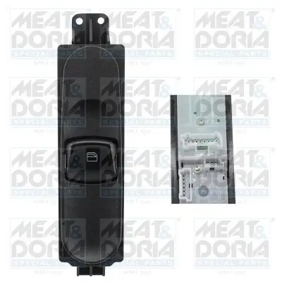 Schalter, Fensterheber 12 V vorne rechts MEAT & DORIA 26483 Bild Schalter, Fensterheber 12 V vorne rechts MEAT & DORIA 26483