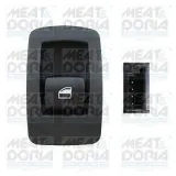 Schalter, Fensterheber 12 V vorne rechts MEAT & DORIA 26491