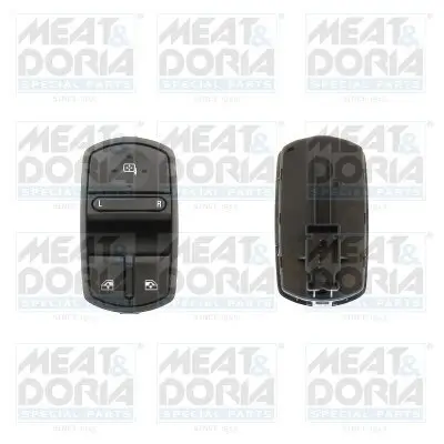Schalter, Fensterheber 12 V vorne links MEAT & DORIA 26499 Bild Schalter, Fensterheber 12 V vorne links MEAT & DORIA 26499