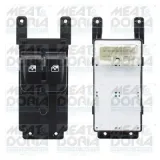 Schalter, Fensterheber 12 V vorne links MEAT & DORIA 26502