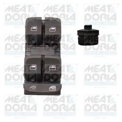 Schalter, Fensterheber vorne links MEAT & DORIA 26565