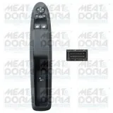 Schalter, Fensterheber vorne links MEAT & DORIA 26651