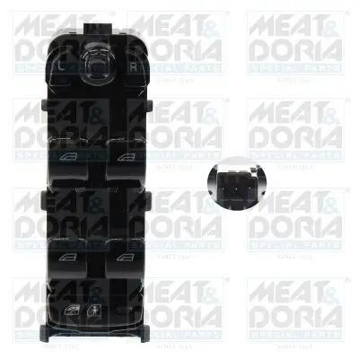 Schalter, Fensterheber vorne links MEAT & DORIA 26661 Bild Schalter, Fensterheber vorne links MEAT & DORIA 26661