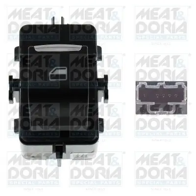 Schalter, Fensterheber vorne rechts MEAT & DORIA 26722