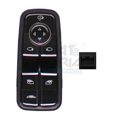 Schalter, Fensterheber vorne links MEAT & DORIA 26837 Bild Schalter, Fensterheber vorne links MEAT & DORIA 26837